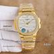 AAA replica Patek Philippe Nautilus full gold diamond bezel Swiss mechanical watch (2)_th.jpg